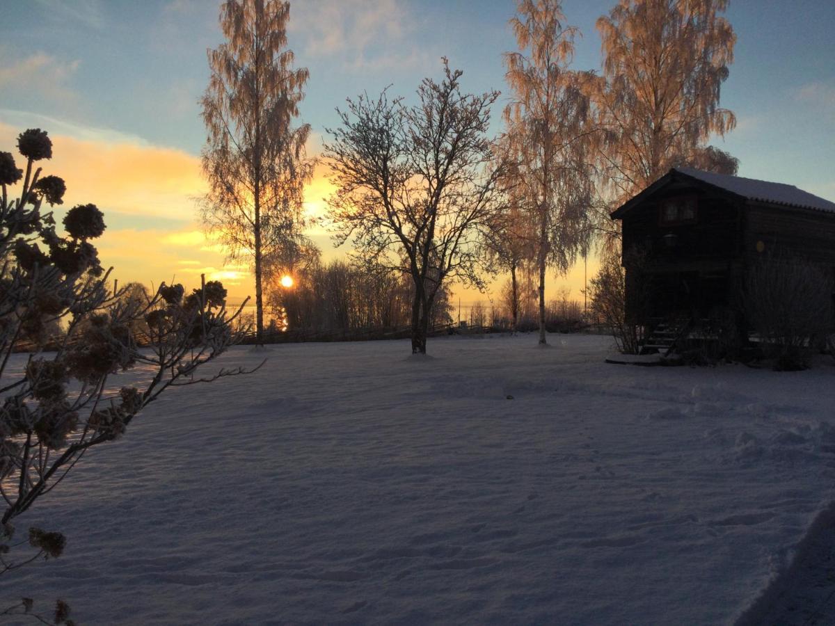 Mysigt Boende I Raettvik Med Utsikt Oever Siljan Exterior foto